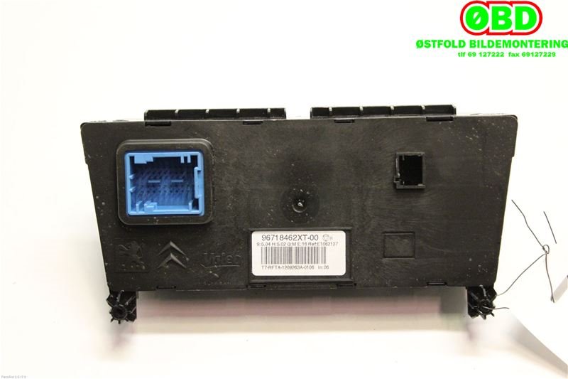 Varmeapparat betjening til Peugeot 308 2011-2013 (Type I, Fase 2)  (PEUGEOT|6452S2||96718462XT)