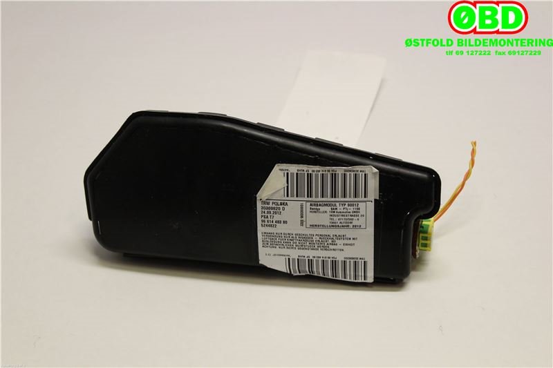 Airbag sidepute venstre til Peugeot 308, 2011-2013 (Type I, Fase 2) (PEUGEOT|8216SG)