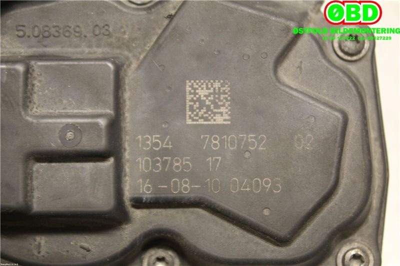 Spjeldhus til BMW 5-Serie 2010-2017 (F10/F11) (F10/F11) (BMW|13 54 7 810 752||13547810752)