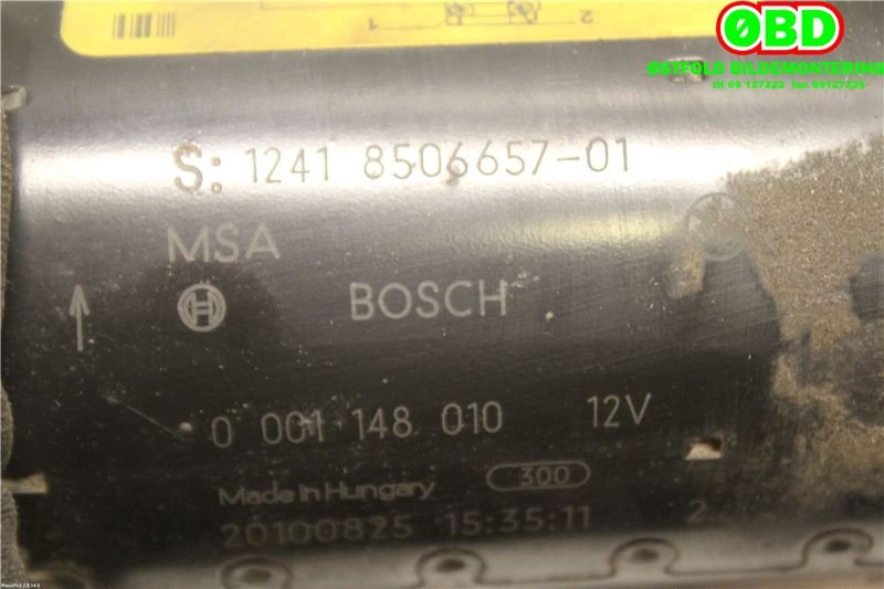 Starter diesel til BMW 5-Serie 2010-2017 (F10/F11) (F10/F11) (BMW|12 41 8 581 097|)