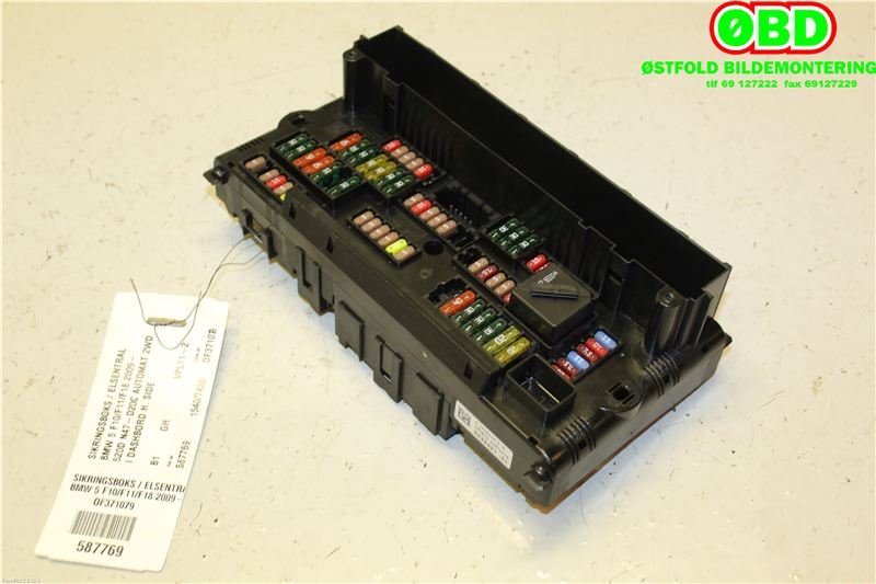 Sikringsboks til BMW 5-Serie, 2010-2017 (F10/F11) (F10/F11) (BMW|61 14 9 234 421)