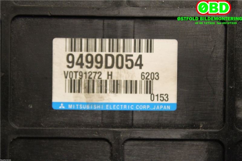 Styreenhet batteri til Mitsubishi Outlander 2015-->> (Type III, Fase 2) (MITSUBISHI|9499D054|)
