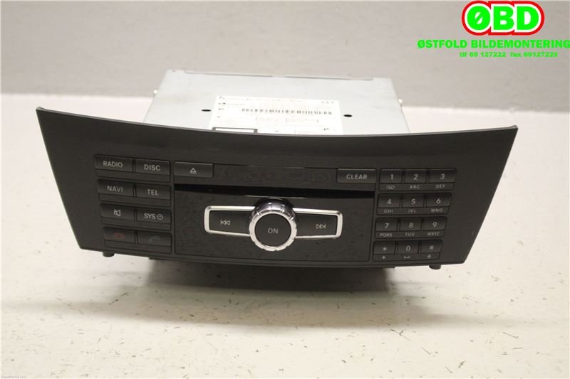 Bilstereo til Mercedes C-Klasse, 2011-2014 (Fase 2) (W204) (W204) (MERCEDES|A 204 900 98 07)