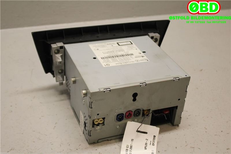 Bilstereo til Mercedes C-Klasse 2011-2014 (Fase 2) (W204) (W204) (MERCEDES|A 204 900 98 07|A 204 900 54 15|2049009807)