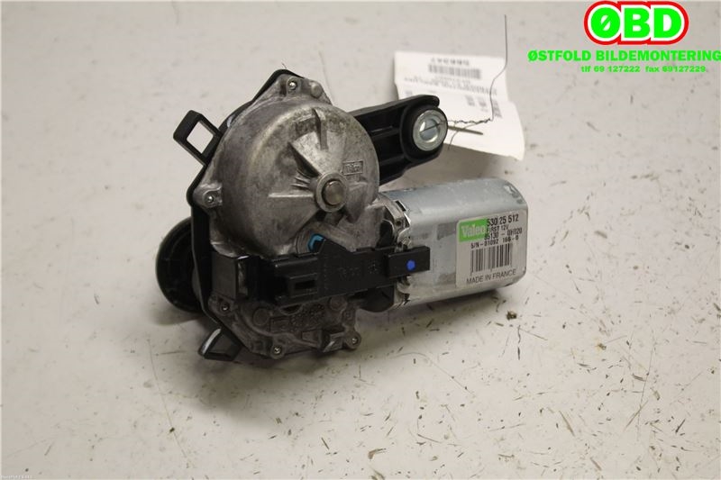 Viskermotor bakrute til Citroën C1 2006-2014 (Type I)  (CITROEN|6405 T2|53025512|851300H020)