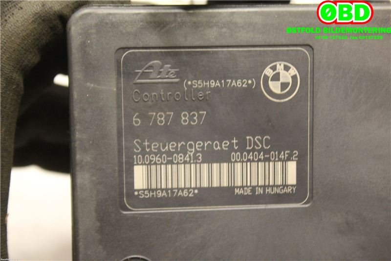 ABS sentral til BMW 3-Serie 2005-2011 (E90/E91/E92/E93) (E90/E91/E92/E93) (BMW|34516863354|)