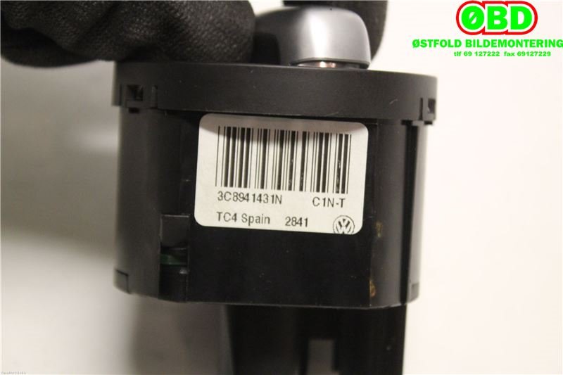 Bryter lys til VW Tiguan 2011-2016 (Type I, Fase 2)  (VOLKSWAGEN|3C8 941 431 A||3C8941431N)
