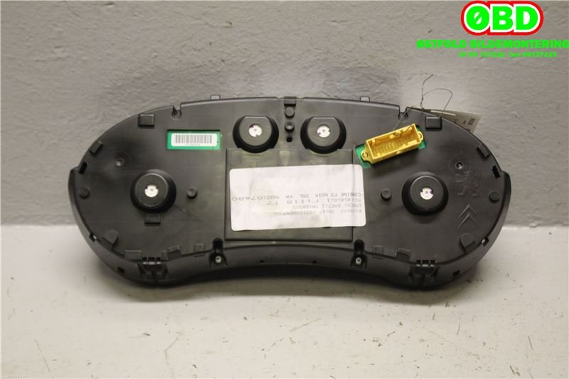 Instrumentpanel til Peugeot 308 2007-2011 (Type I, Fase 1)  (PEUGEOT|610335|9806132480|9665107480)
