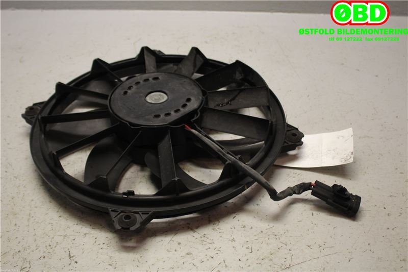 Kjølevifte til Peugeot 308 2007-2011 (Type I, Fase 1) (PEUGEOT|1253 K4|98 287 198 80|)