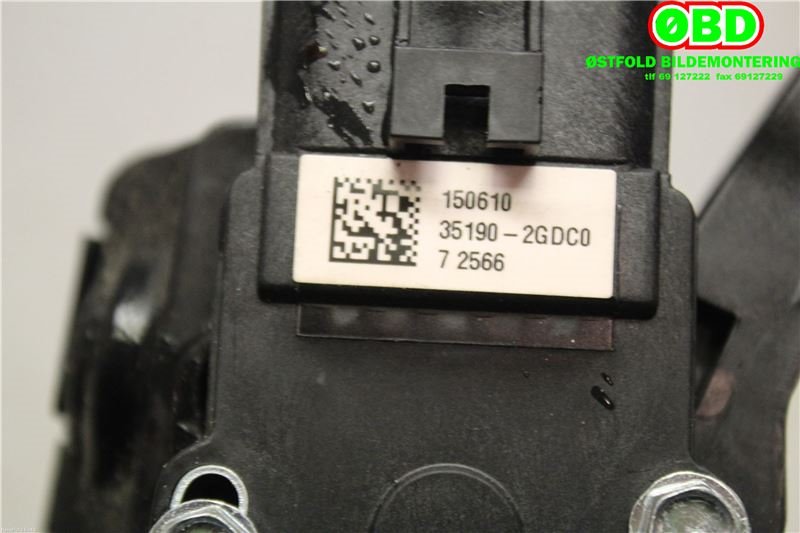 Pedal gass til Kia Soul 2014-2019 (Type II) (KIA|32700B2120|)