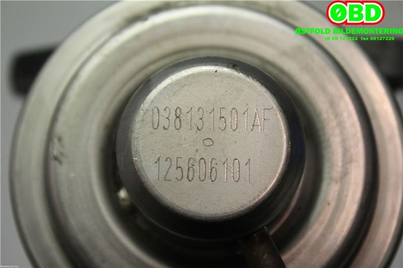 EGR-ventil til Škoda Octavia 2005-2008 (Type II, Fase 1)  (SKODA|038 131 501 AN||038131501AF)