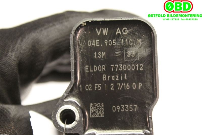 Coil elektronisk til Audi A3 2016-2020 (Type III, Fase 2)  (04E 905 110 K|04E 905 110 P|04E905110M)