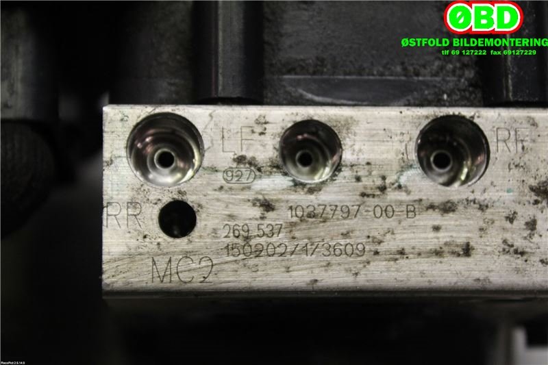 ABS sentral til Tesla Model S 2013-2016 (Fase 1)  (TESLA|103779700B|)