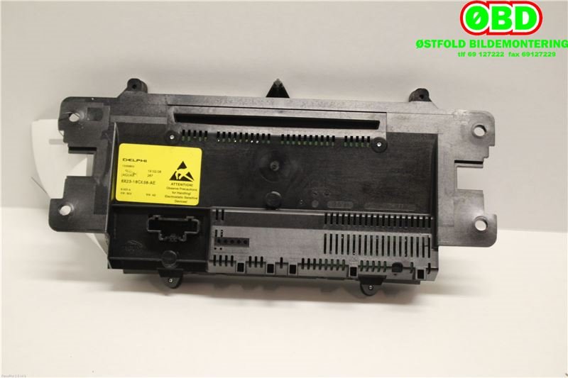Varmeapparat betjening til Jaguar XF 2008-2015 (X250) (X250) (JAGUAR|C2Z1120|C2Z12823|8X2318C858AE)
