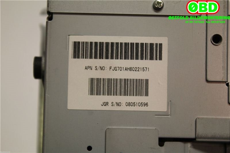 Instrument kjørecomputer til Jaguar XF 2008-2015 (X250) (X250) (JAGUAR|C2Z2289|C2Z11734|8X2310E889AC)