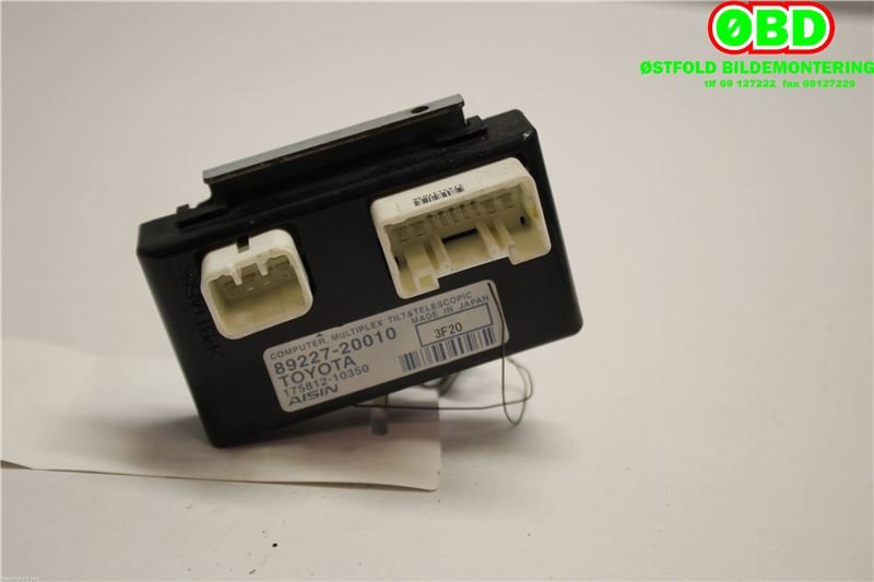 Styreenhet servo til Toyota Avensis, 2009-2015 (Type III, Fase 1) (TOYOTA|8922720010)