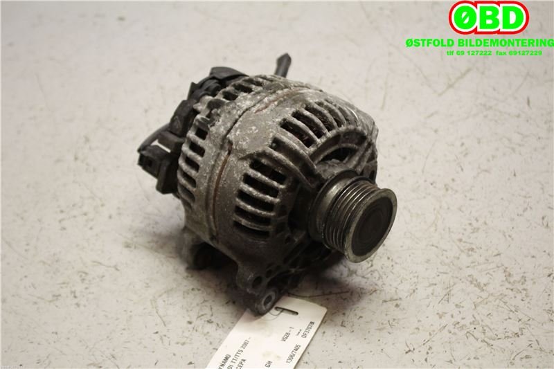 Dynamo til Audi TT, 2006-2014 (Type II)  (AUDI TT COUPE QUATTRO|07K 903 023 A)