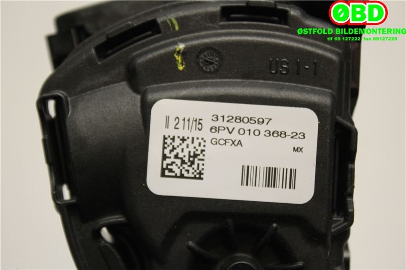 Pedal gass til Volvo V40 2012-2019  (Volvo V40 Cross Country|31280597|)