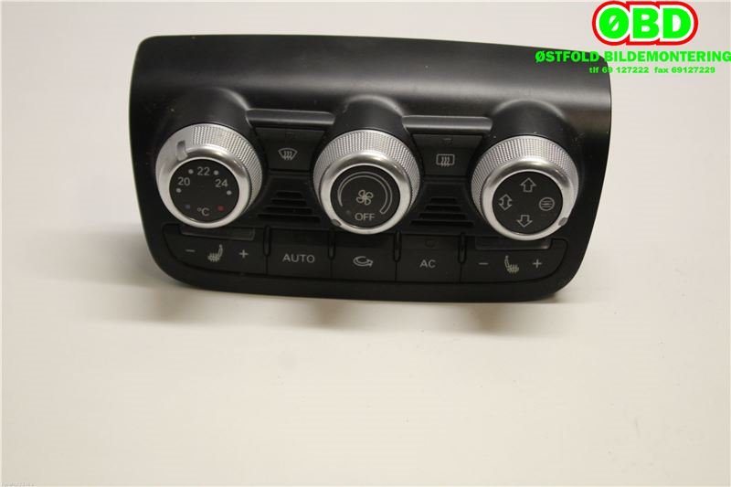 Varmeapparat betjening til Audi TT, 2006-2014 (Type II)  (AUDI TT COUPE QUATTRO|8J0 820 043 BB)