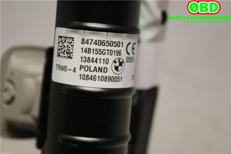 Airbag gardin venstre til BMW i3 2013-2022  (BMW|72 12 7 406 505||84740650501)