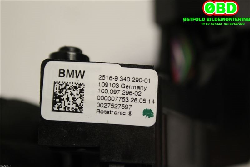 Girstang/girvelger automat til BMW i3 2013-2022  (BMW|61316999578|)