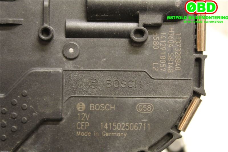 Viskermotor frontrute til BMW i3 2013-2022  (BMW|61617359449||7359449)