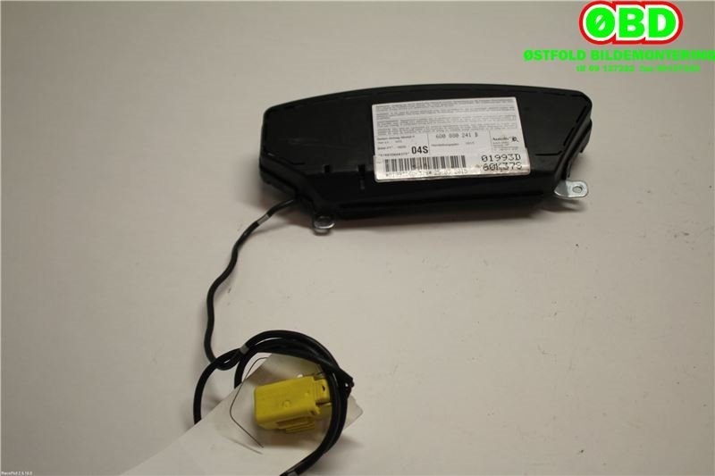 Airbag sidepute venstre til VW Polo, 2014-2017 (Type V, Fase 2) (VOLKSWAGEN|6Q0 880 241 B)