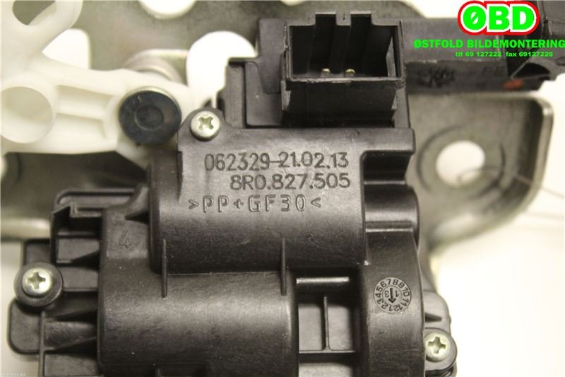 Baklukelås til Audi A1 2010-2014 (Type I, Fase 1)  (AUDI|8R0 827 505|8R0 827 505 A|8R0827505)