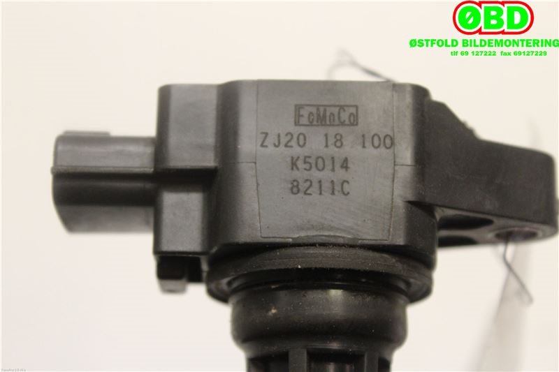 Coil elektronisk til Mazda 3 2006-2009 (Type I, Fase 2)  (MAZDA|ZJ2018100|ZJ2018100A)