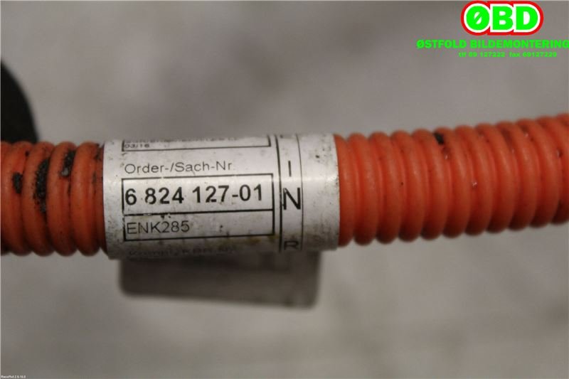 Kabel høy volt (HV) hybrid til BMW 2-Serie 2014-2021 (F22/F23) (F22/F23) (BMW 2 serie|)