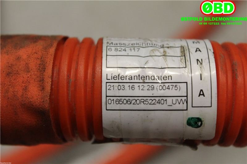 Kabel høy volt (HV) hybrid til BMW 2-Serie 2014-2021 (F22/F23) (F22/F23) (BMW 2 serie|)