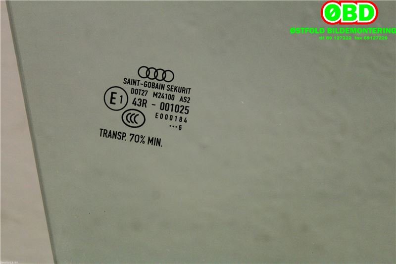 Siderute høyre foran til Audi A3 2016-2020 (Type III, Fase 2)  (AUDI|8V4 845 202 A|)