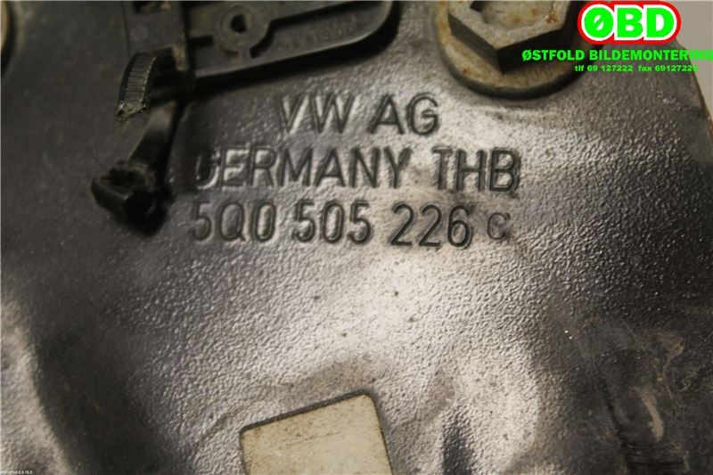 Hjulspindel høyre bak til Audi A3 2016-2020 (Type III, Fase 2)  (AUDI|5Q0 505 436 F|)