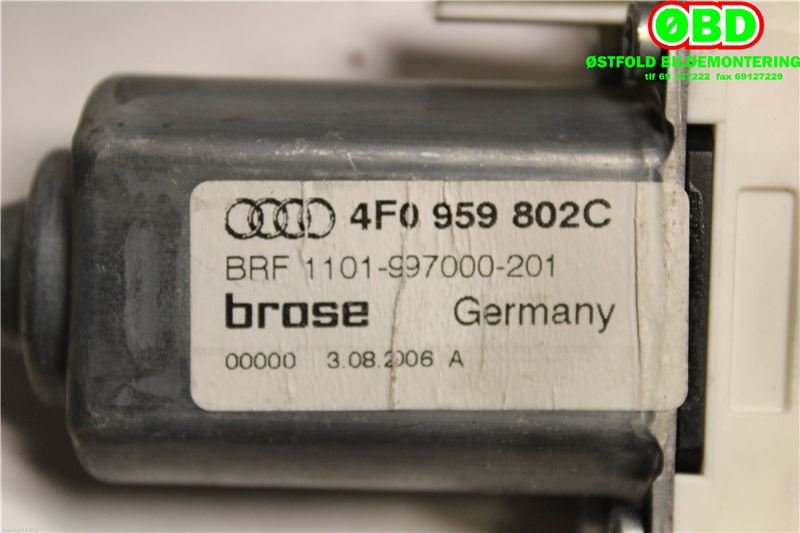 Ruteheis høyre bak til Audi A6, Allroad 2006-2008 (Type II, Fase 1) (C6) (C6) (AUDI|4F0 959 802 F||4F0959802C)