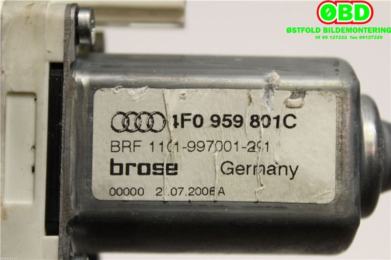 Ruteheis venstre bak til Audi A6, Allroad 2006-2008 (Type II, Fase 1) (C6) (C6) (AUDI|4F0 959 801 F||4F0959801C)