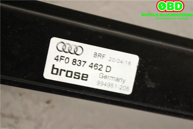Ruteheis til Audi A6, Allroad 2006-2008 (Type II, Fase 1) (C6) (C6) (AUDI|4F0 837 462 D||4F0837462D)