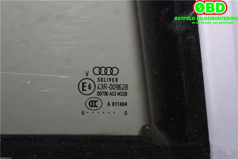 Ruteheis til Audi A6, Allroad 2006-2008 (Type II, Fase 1) (C6) (C6) (AUDI|4F0 839 462 B||4F0839462A)