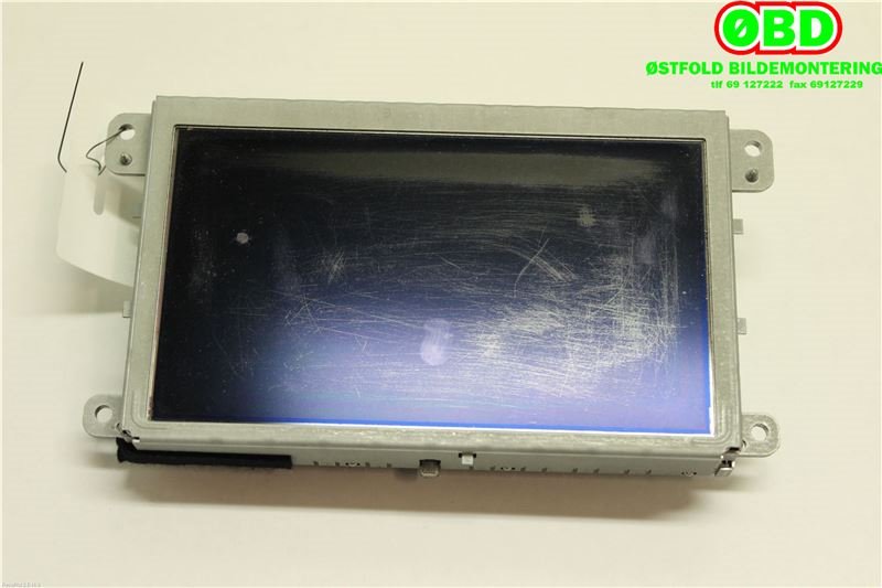Multimedia display (MCU - Media Controller Unit) til Audi A6, Allroad 2006-2008 (Type II, Fase 1) (C6) (C6) (AUDI|8T0 919 603 C||4F0919603B)
