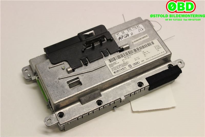 Multimedia display (MCU - Media Controller Unit) til Audi A6, Allroad 2006-2008 (Type II, Fase 1) (C6) (C6) (AUDI|8T0 919 603 C||4F0919603B)
