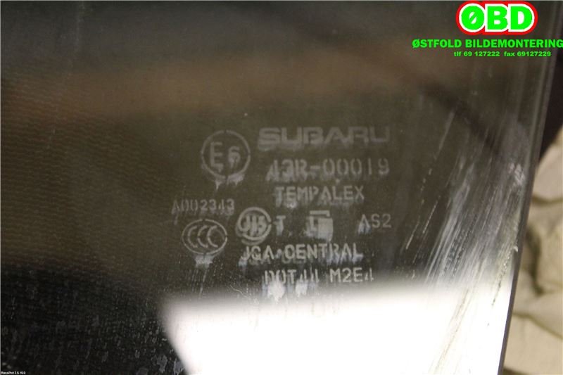 Siderute høyre foran til Subaru Legacy 2009-2015  (SUBARU|61011AJ000|)