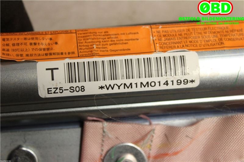 Airbag gardin venstre til Subaru Legacy 2009-2015  (SUBARU|98251AJ131|)