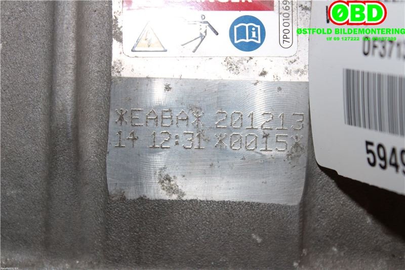 Motor elbil foran til VW E-Up 2013-2019  (VOLKSWAGEN|12E 901 131 D|12E 901 131 F|)