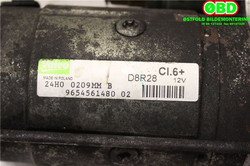 Starter diesel til Mitsubishi Outlander 2010-2012 (Type II, Fase 2) (MITSUBISHI|1810A111||9654561480)