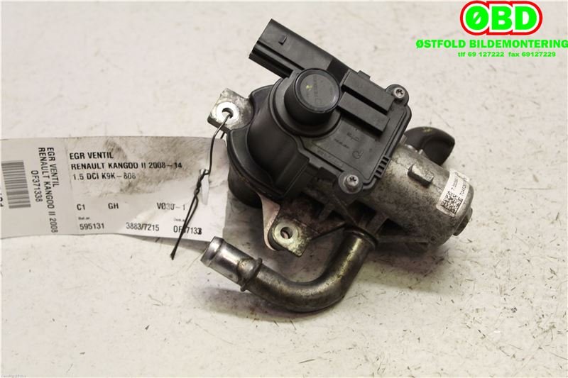 EGR-ventil til Renault Kangoo 2008-2021 (Type II) (RENAULT|8200846454|)