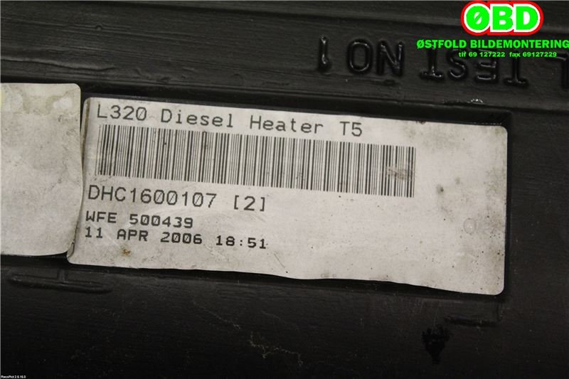 Dieseltank til Land Rover Range Rover Sport 2005-2013  (LAND-ROVER|WHK500147|)