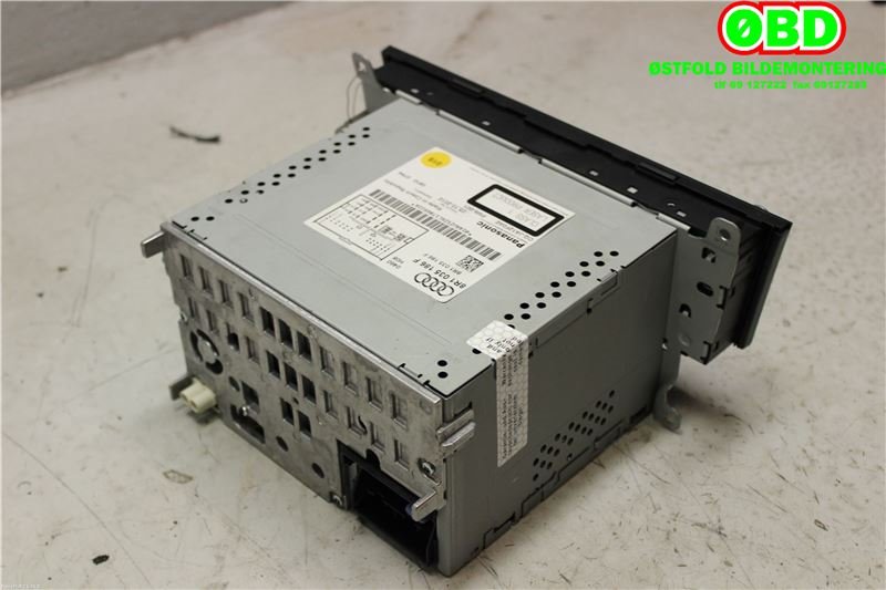 Bilstereo til Audi A4 2007-2014 (Type IV) (B8) (B8) (AUDI|8R1 057 186 FX||8R1035186F)