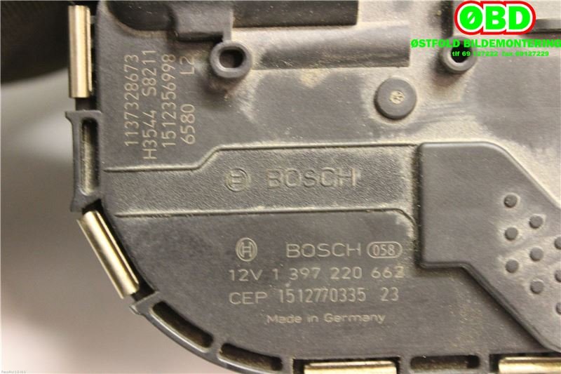 Viskermotor frontrute til VW Passat 2015-2019 (Fase 1) (B8) (B8) (VOLKSWAGEN||1397220662|3G1955119A)