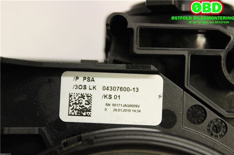 Bryter combi til Citroën C3 2010-2016 (Type II)  (CITROEN|624340|96773879ZD|96667324XT)