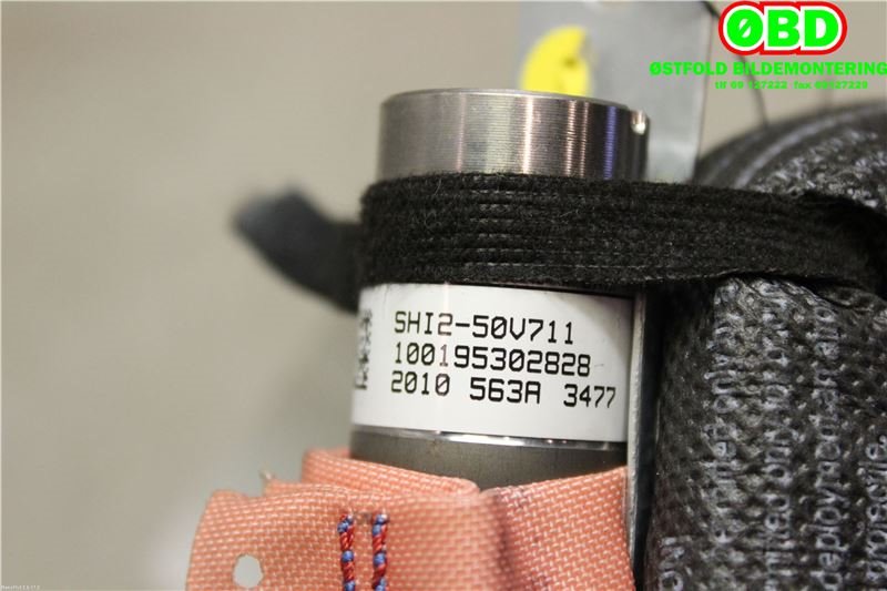 Airbag gardin høyre til Citroën C3 2010-2016 (Type II) (CITROEN|8216ZR|9672465480)