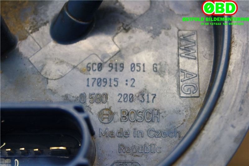Styreenhet drivstoffpumpe til Škoda Fabia 2014-2021 (Type III)  (SKODA|6C0 919 051 G||6C0919051G)